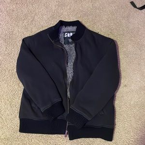 Brand new black thick furry jacket